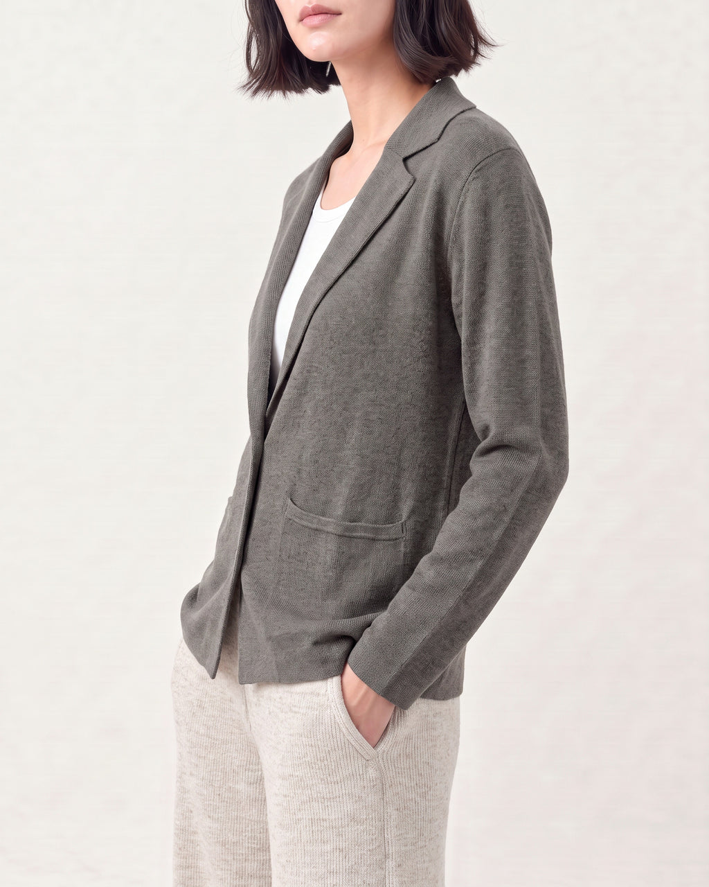 Cotton Blend Cardigan