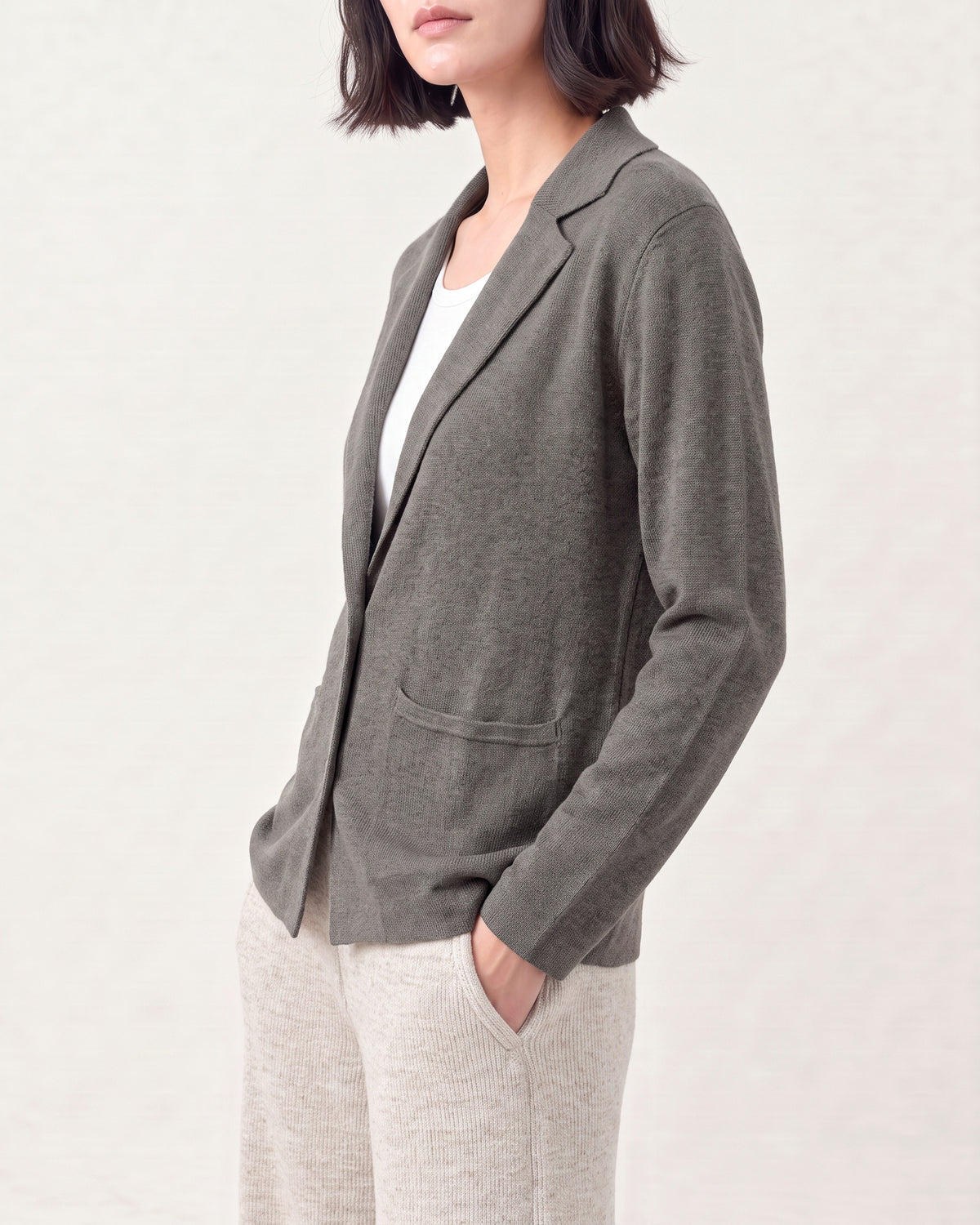 Cotton Blend Cardigan