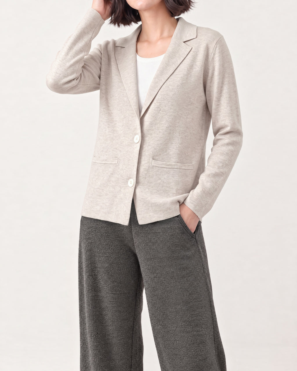 Cotton Blend Cardigan