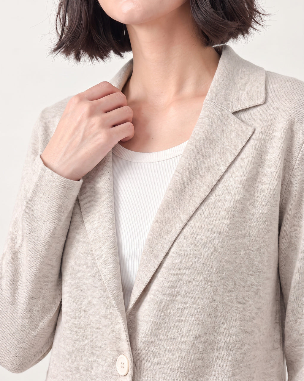 Cotton Blend Cardigan