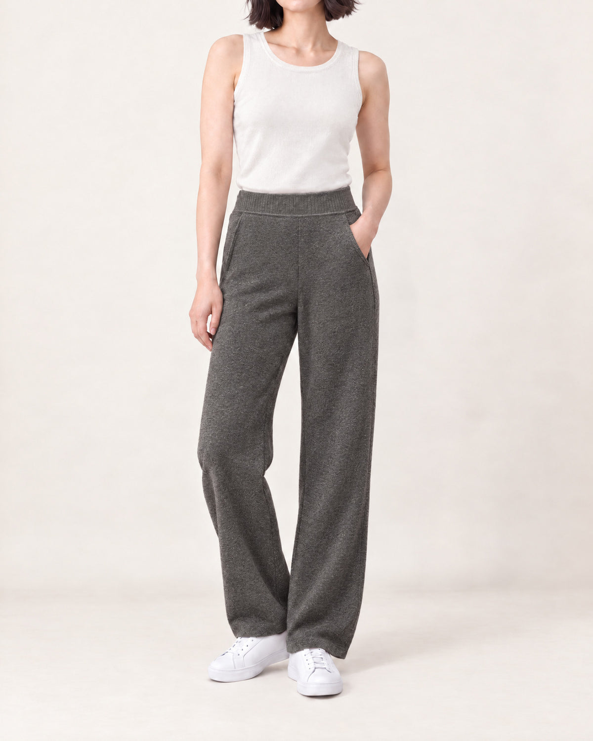 Cotton Blend Pants