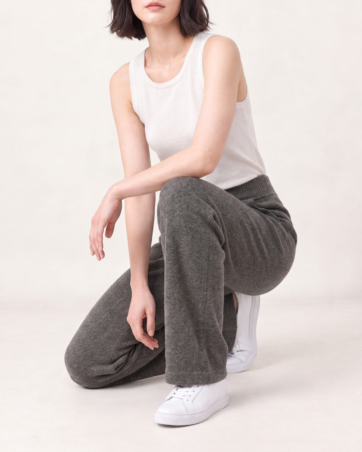 Cotton Blend Pants