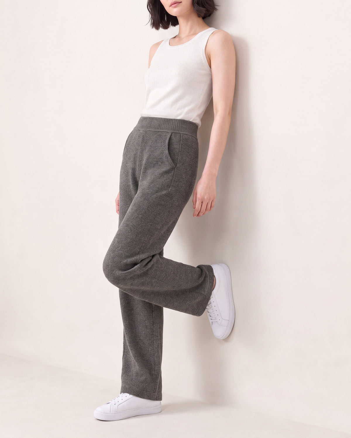 Cotton Blend Pants