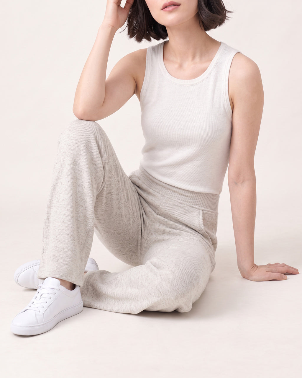 Cotton Blend Pants