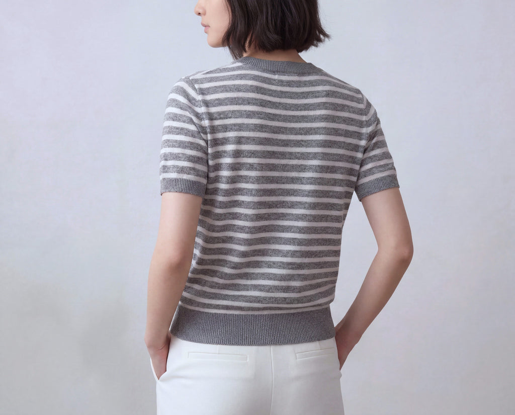 Cotton Round Neck Top