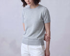 Cotton Round Neck Top