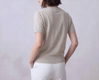 Cotton Round Neck Top