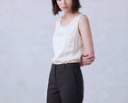 Silk V Neck Vest
