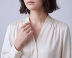 Silk V-N Shirt