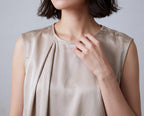 Silk Round Neck Vest
