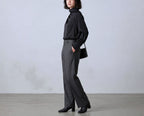 Silk Mock Neck Shirt